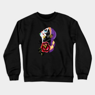 skull Crewneck Sweatshirt